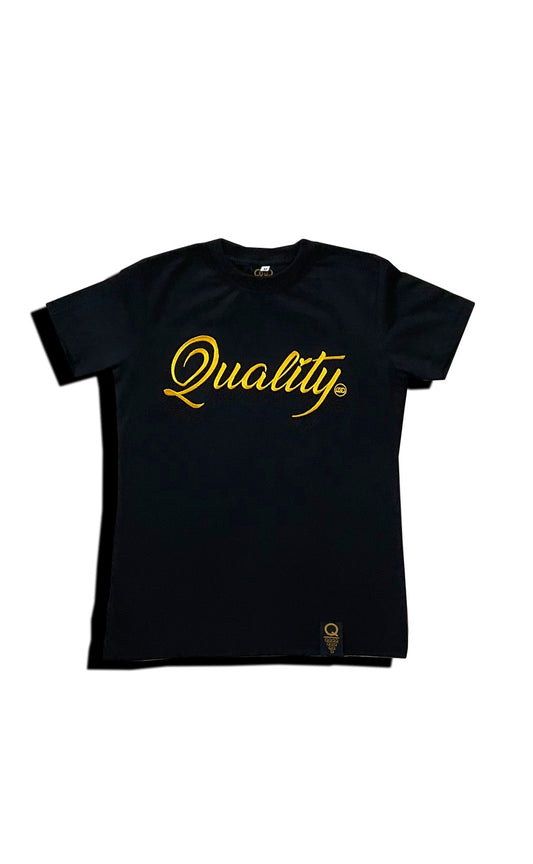 Black short sleeve Quality t shirt