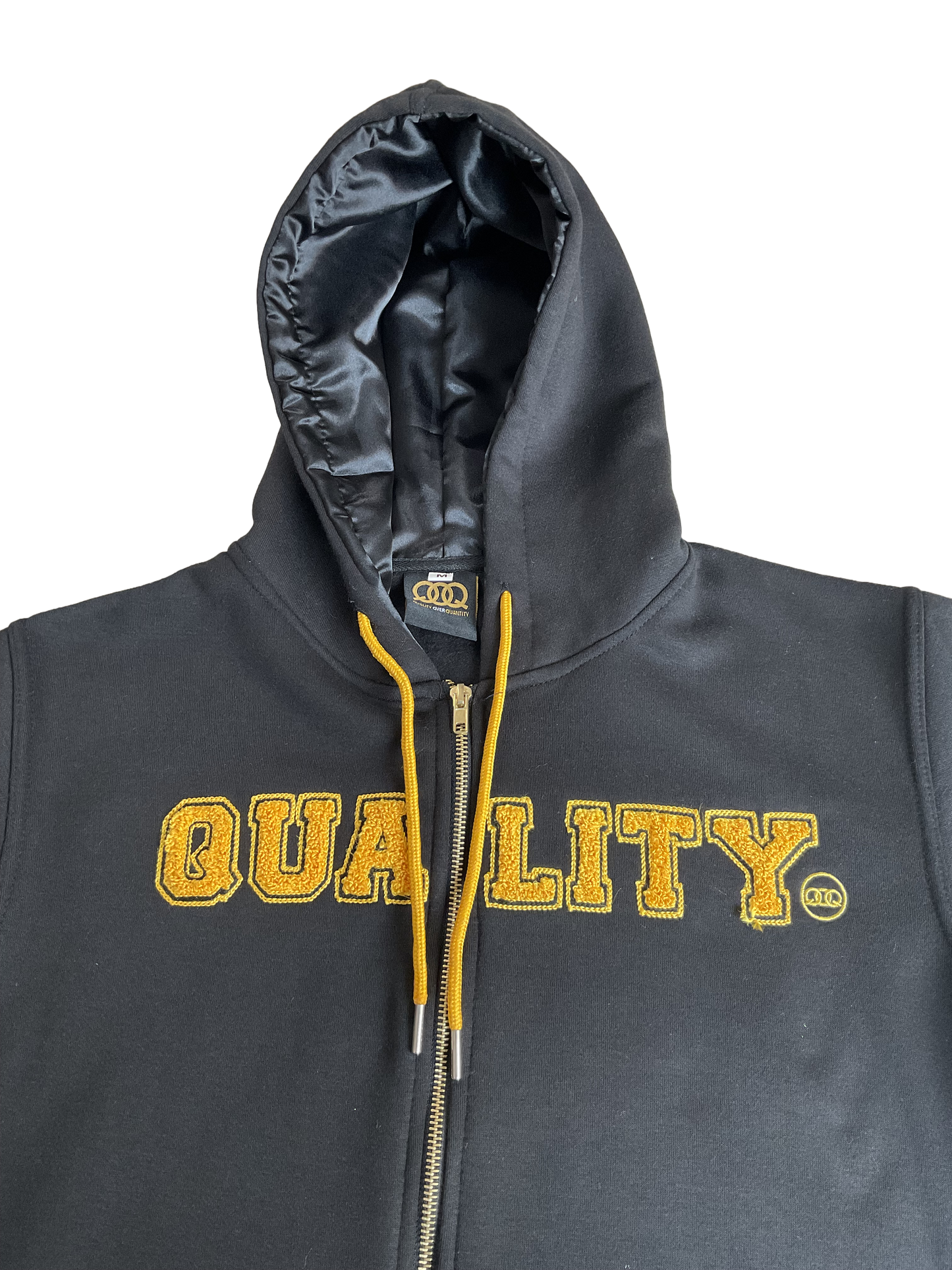 Quality zipped hoodie