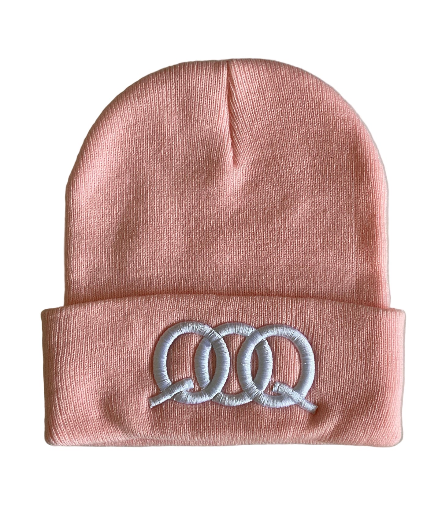 Pink QOQ Premium Cuffed Beanie