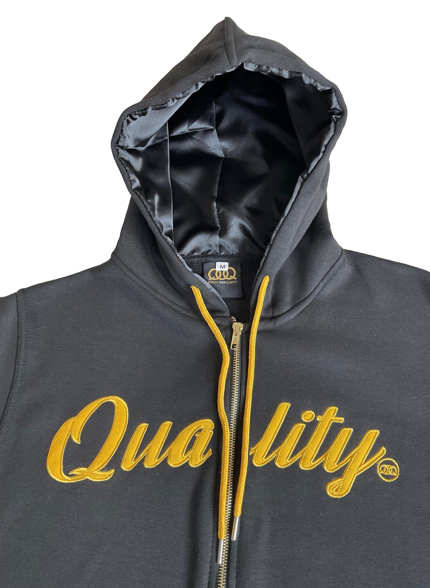 Quality zipped hoodie