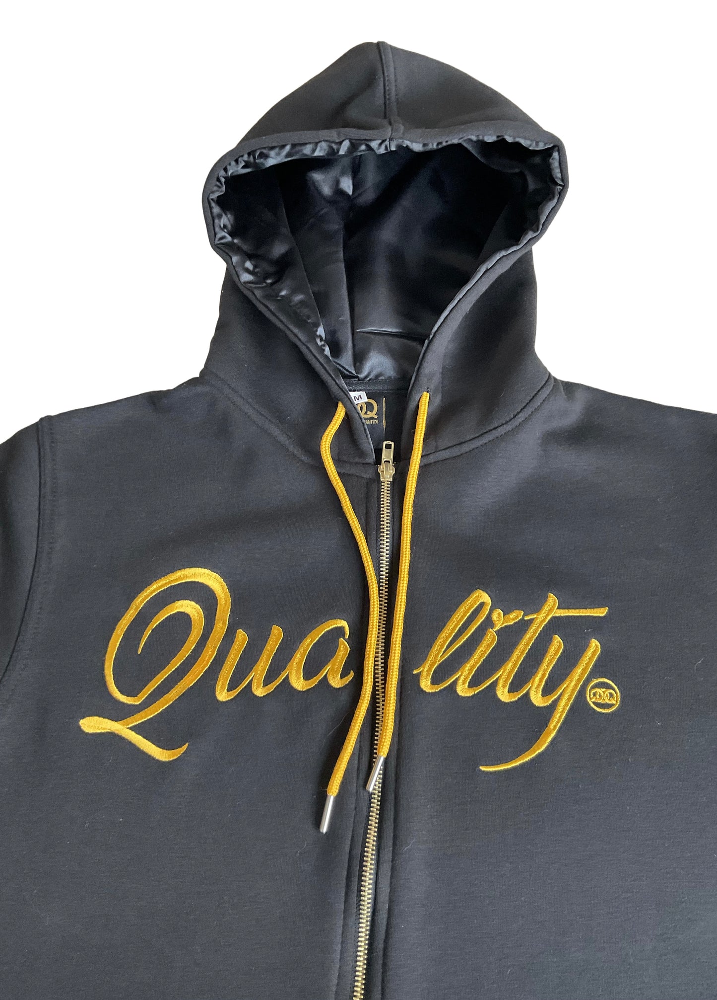 Quality zipped hoodie